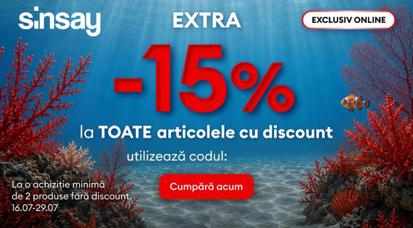 toate cupoane reducere sinsay