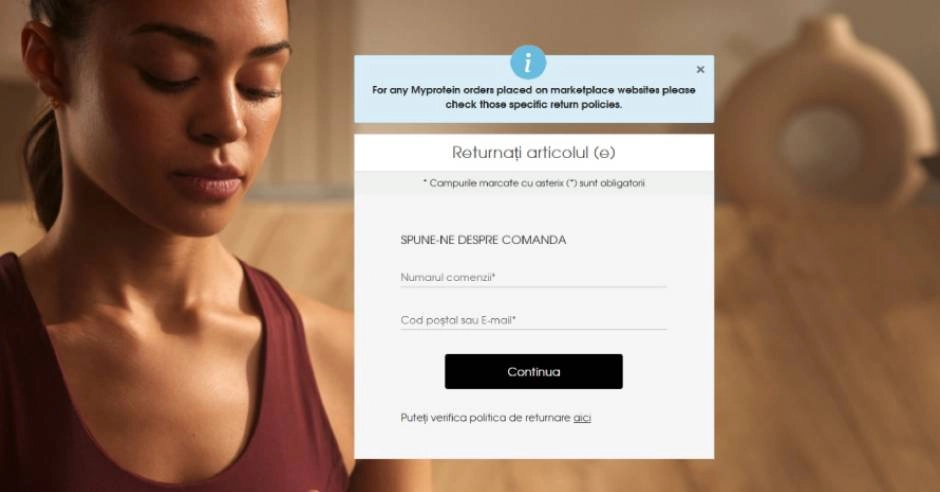 Cum faci retur pe Myprotein? Plus câteva sfaturi pentru a economisi