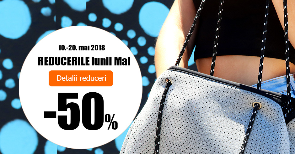 Profitați de reducerile lunii Mai și cumpărați avantajos