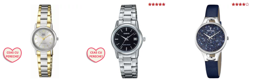 Watchshop ceasuri dama | KUPLIO.ro – cumpărați mai ieftin!