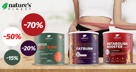 Nature´s Finest Reduceri de până la -50% la suplimente de detoxifiere