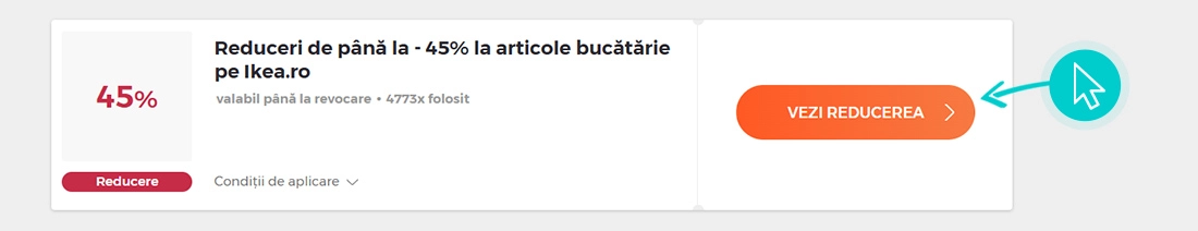 Cum se utilizează cod reducere Ikea