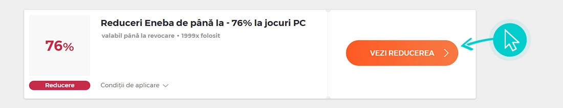 Cum se utilizează cod reducere Eneba