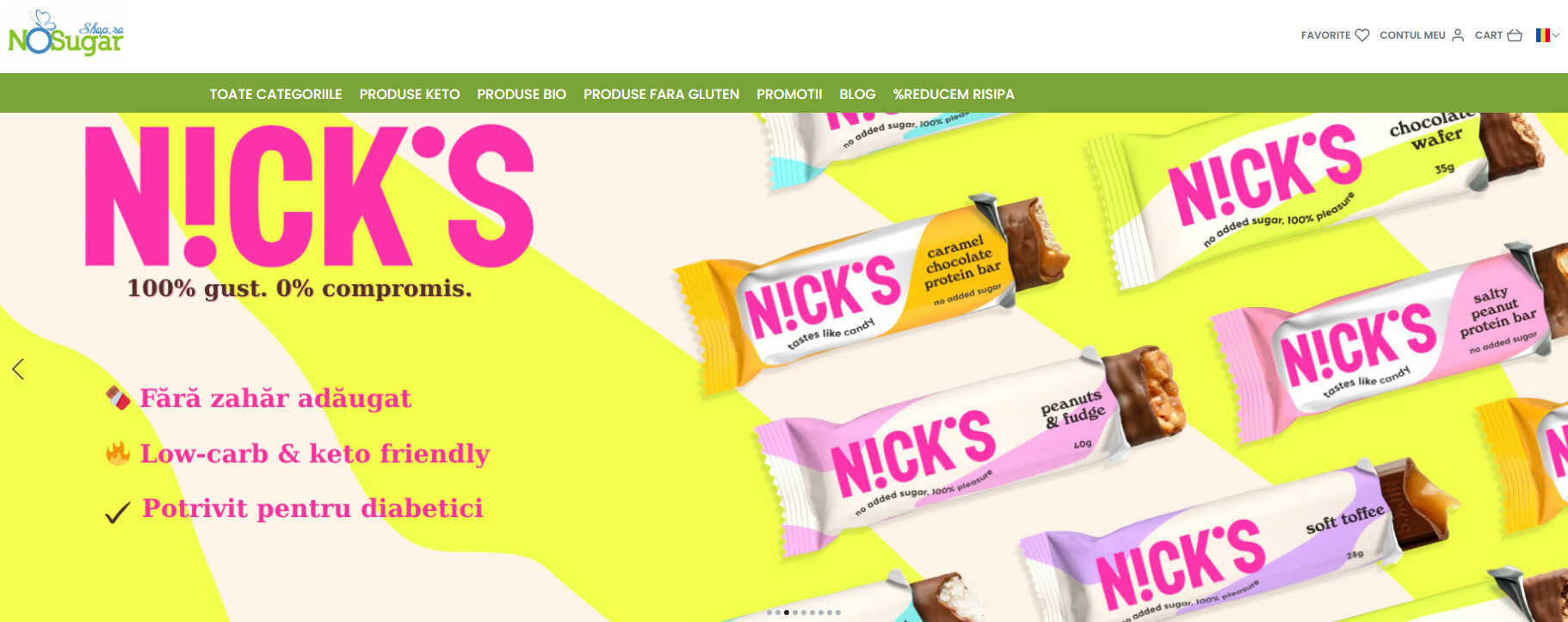 magazin dulciuri fără zahar