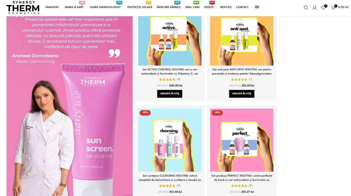screen magazin online produse cosmetice