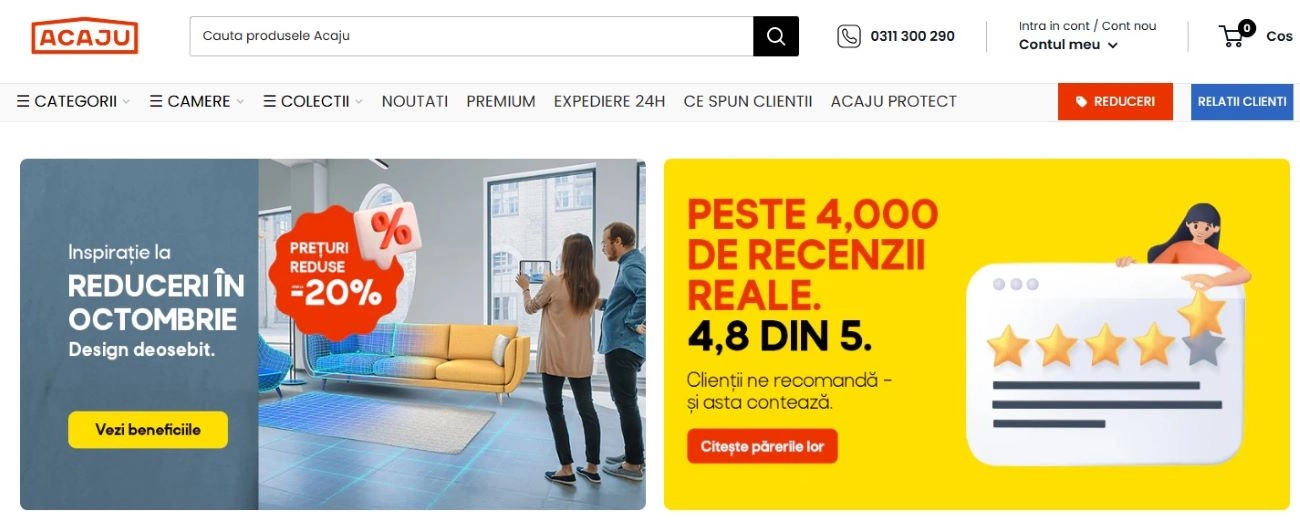 screen magazin online mobilier