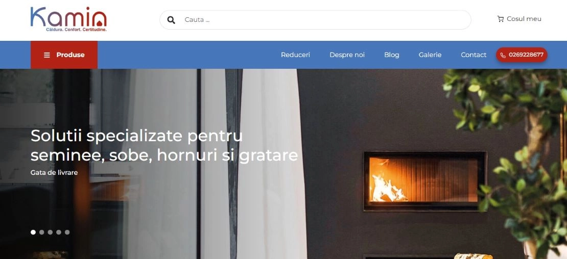 screen magazin online șeminee și sobe
