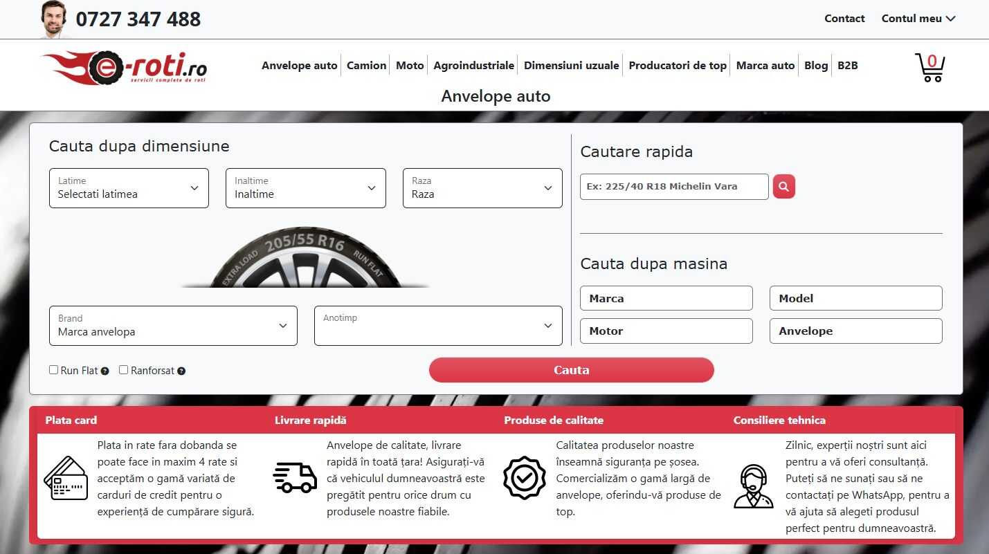screen magazin online cauciucuri