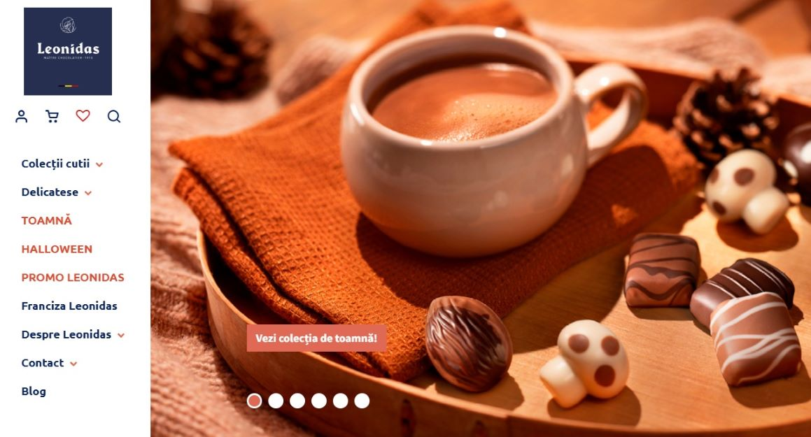 screen magazin online ciocolată de renume