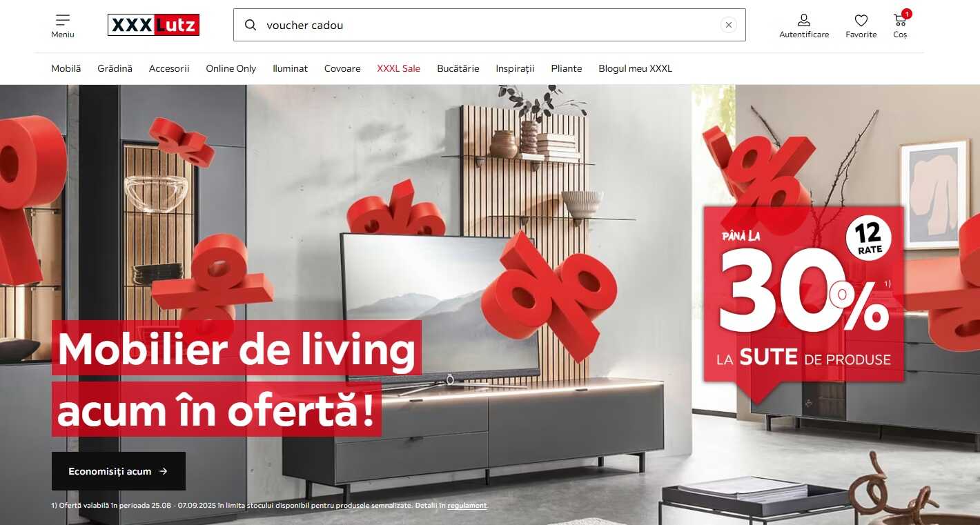 screen magazin online mobilă și decorațiuni