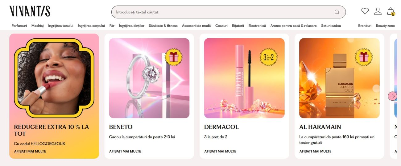 screen magazin online modă accesorii și cosmetice