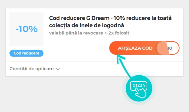Exemplu cod reducere GDream