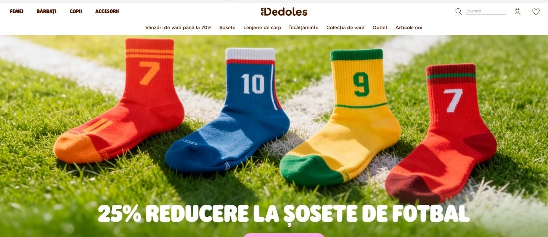 screen magazin online lenjerii, șlapi, accesorii