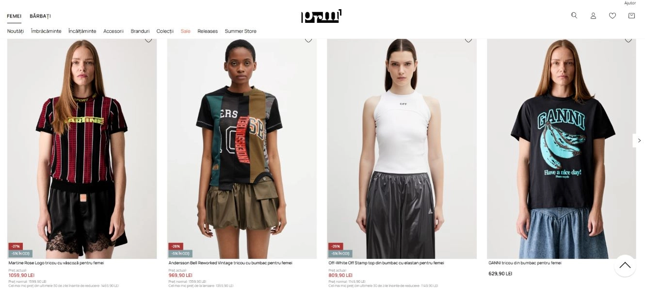 screen magazin online articole modă și sport