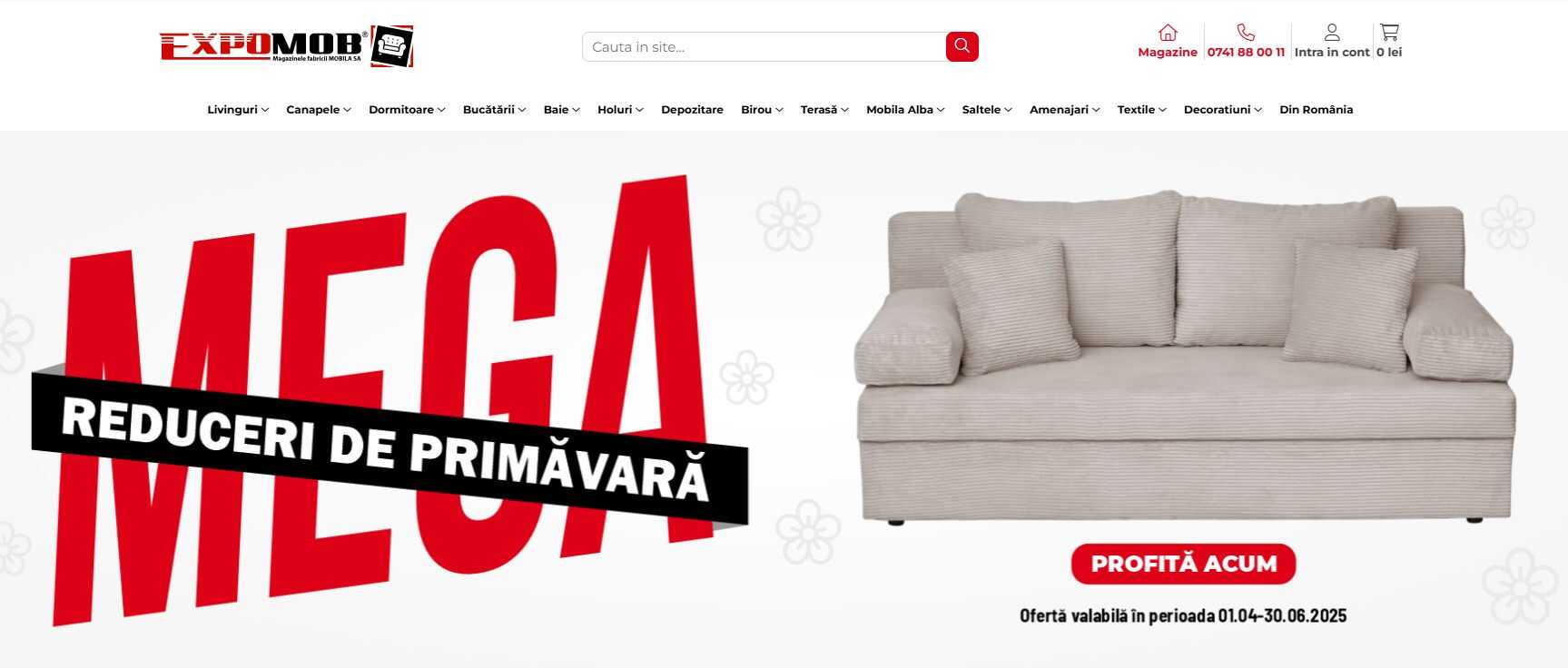 screen magazin online mobilă