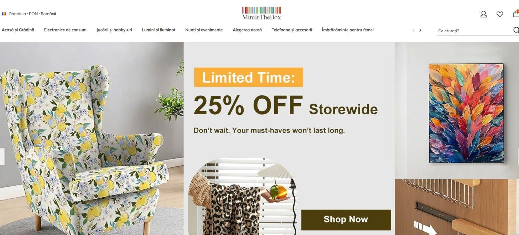 screen magazin online decorațiuni și accesorii casă