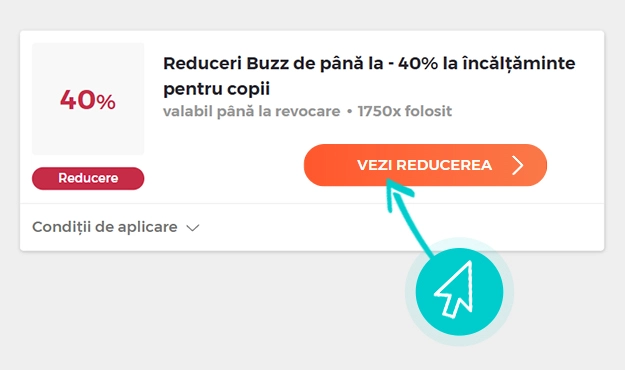 Cum se utilizează cod reducere Buzz