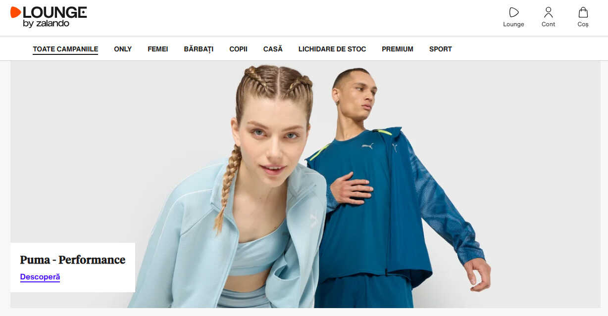 zalando lounge screen