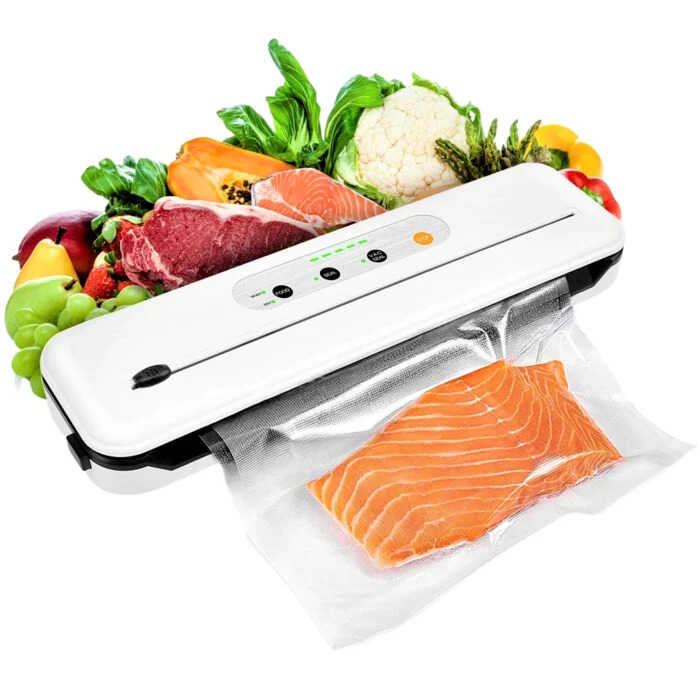 aparat de vidat cu legume proaspete lângă