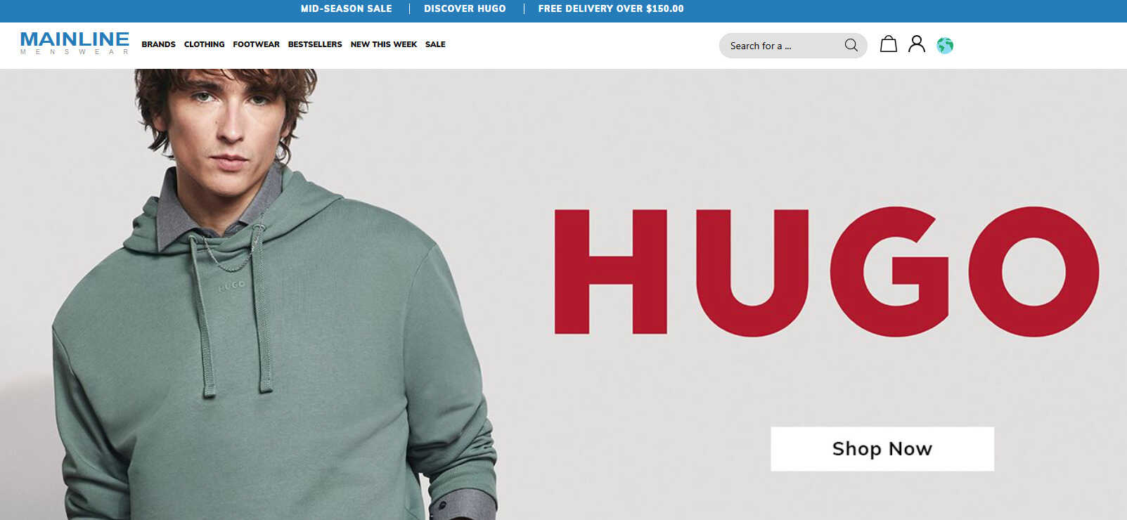 screen mainline menswear