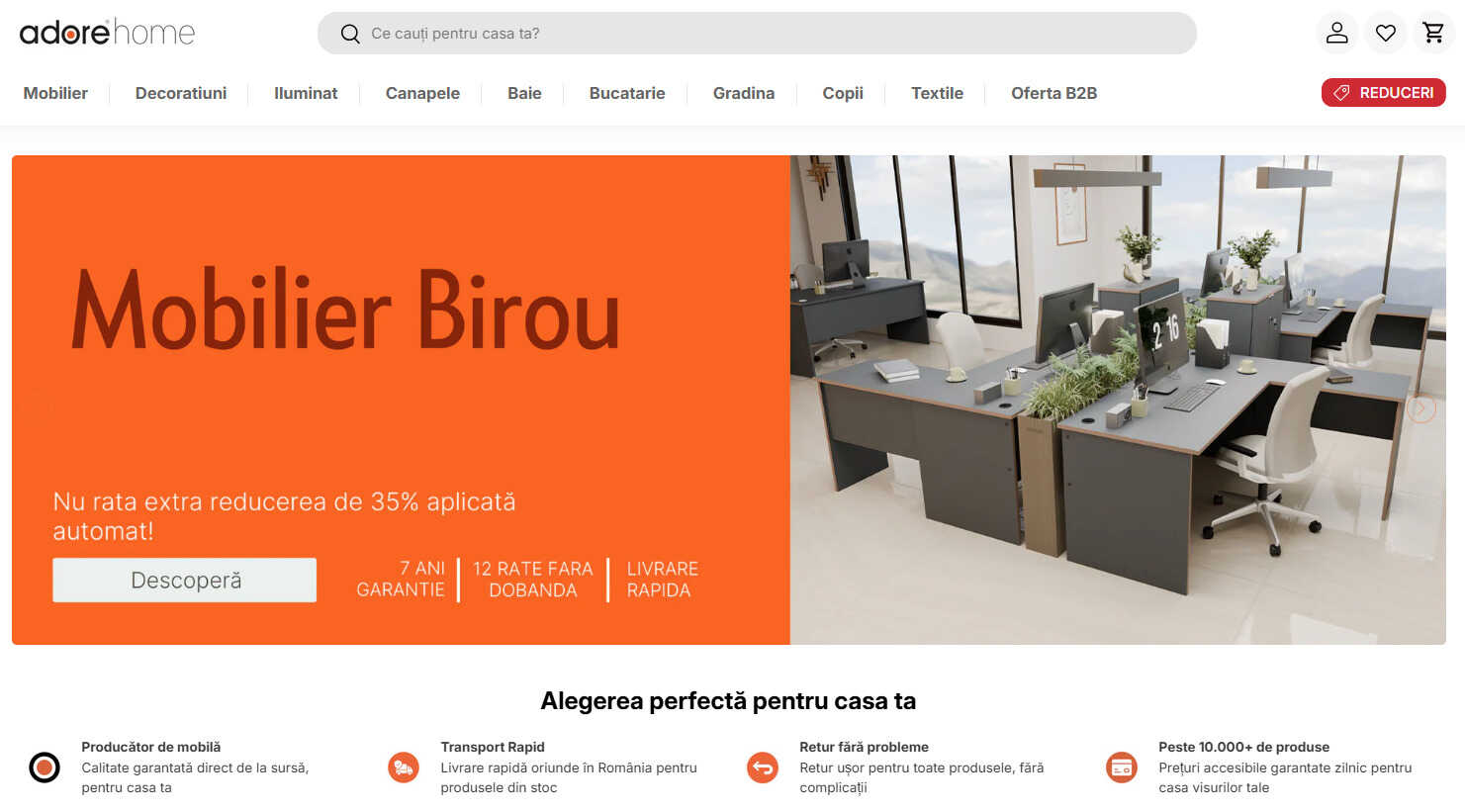 siteul magazinului online