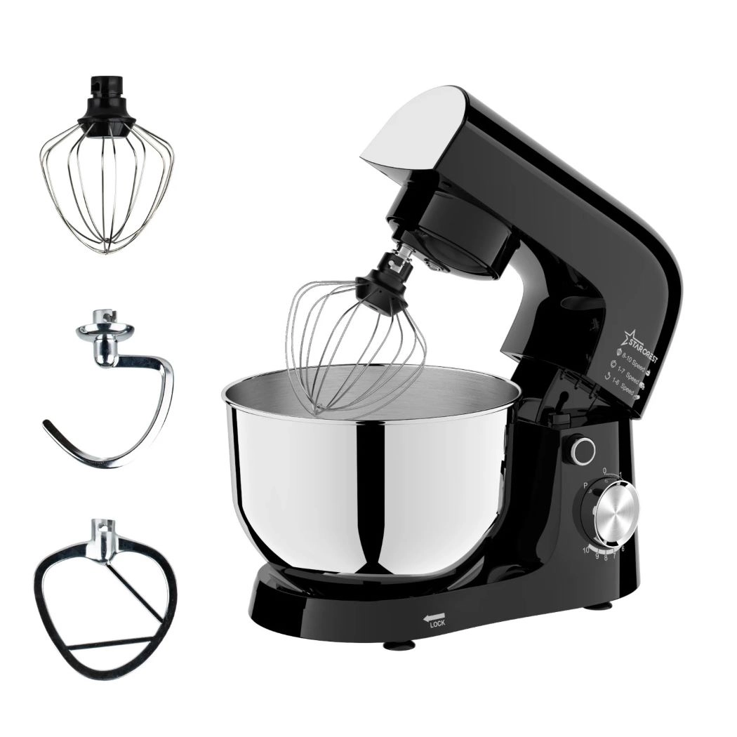 robot de bucătărie negru cu accesorii