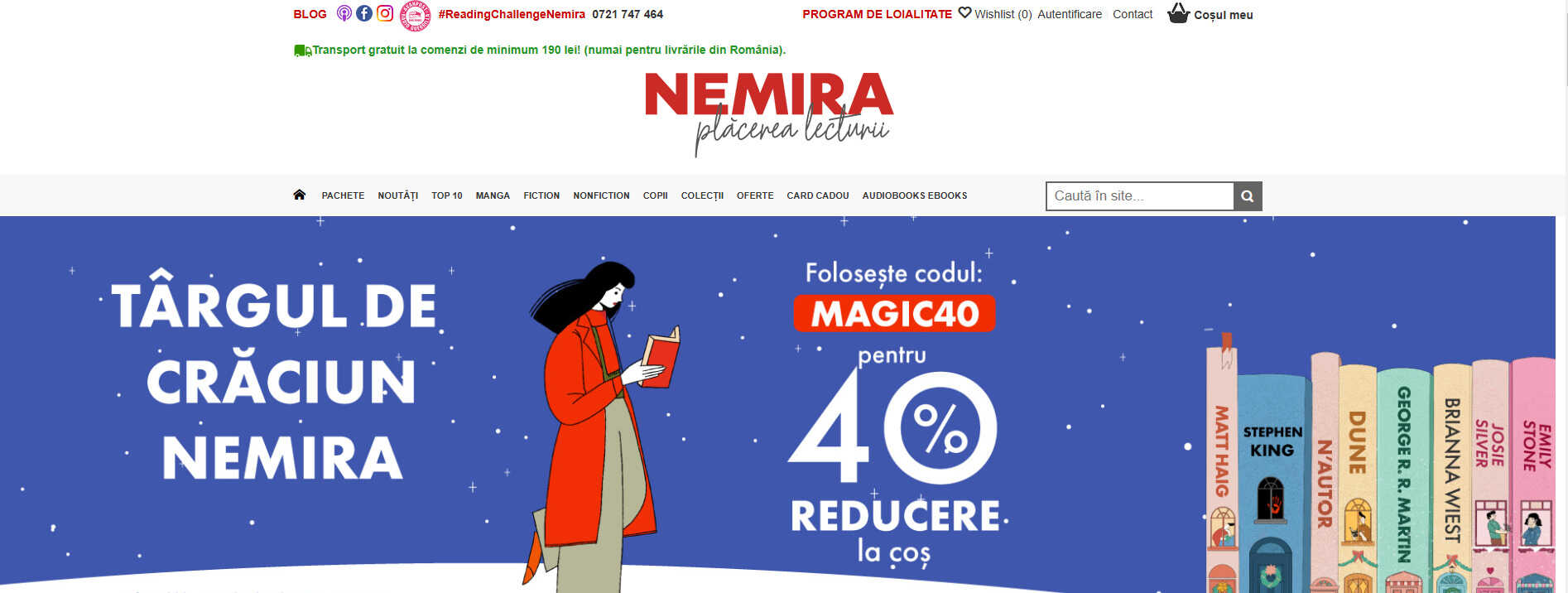 nemira promotii