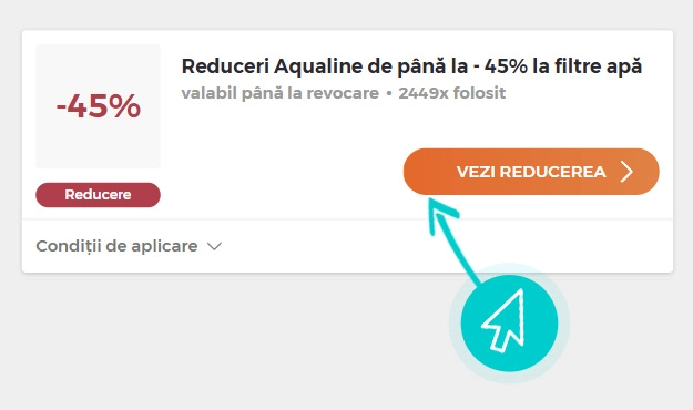 Cum se utilizează cod reducere Aqualine