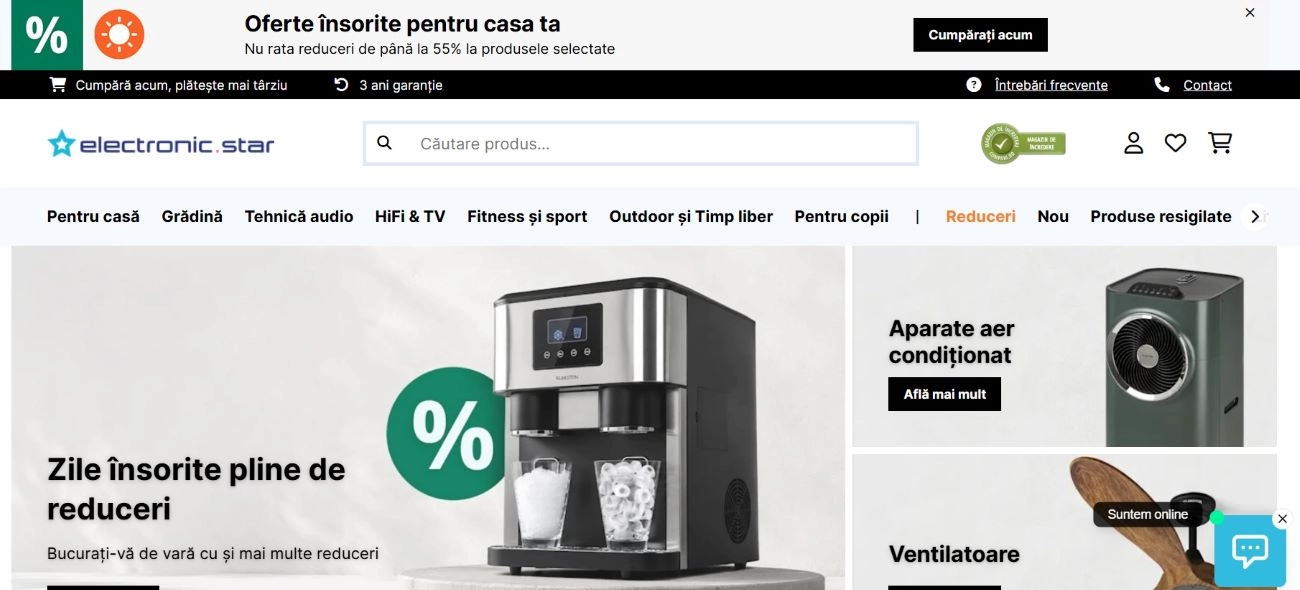 screen magazi online electronice și electrocasnice