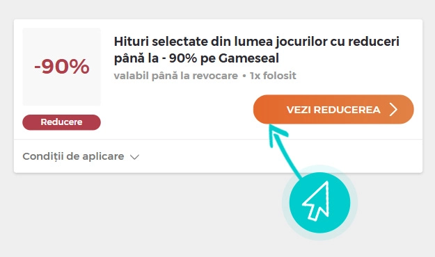 Cum se utilizează cod reducere Gameseal