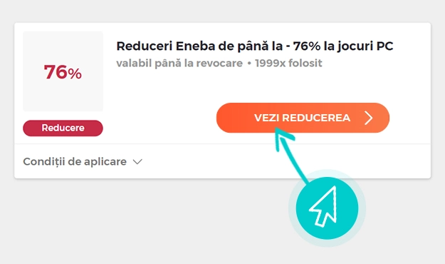 Cum se utilizează cod reducere Eneba