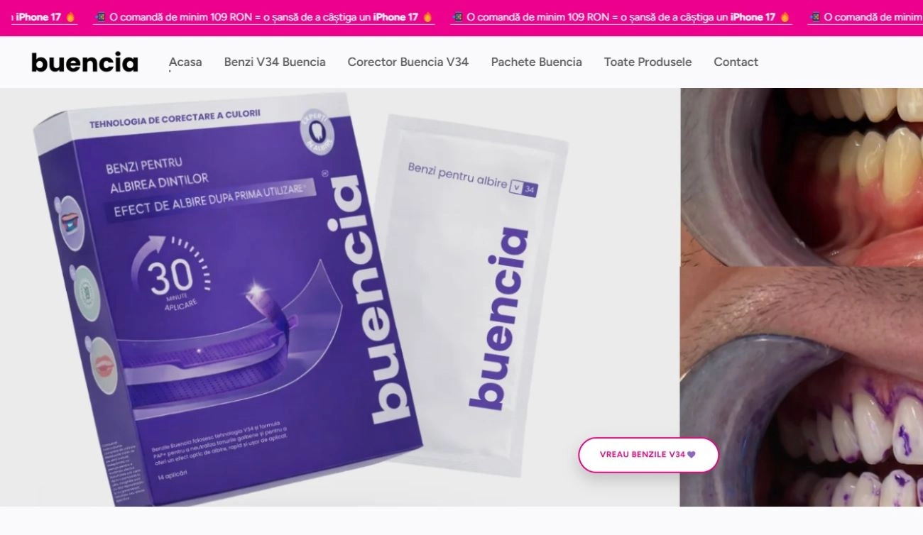screen magazin online produse albire dinți