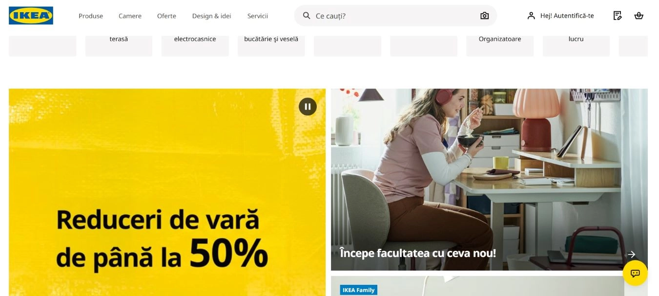 screen magazin online mobilier și accesorii casă