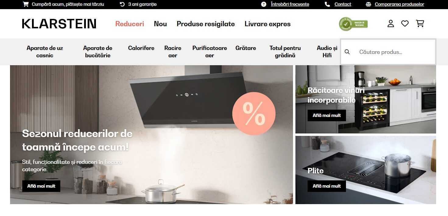 screen magazin online electrocasnice