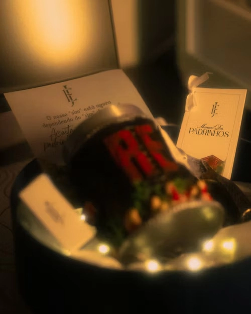 cadou surpriză cu lumini led