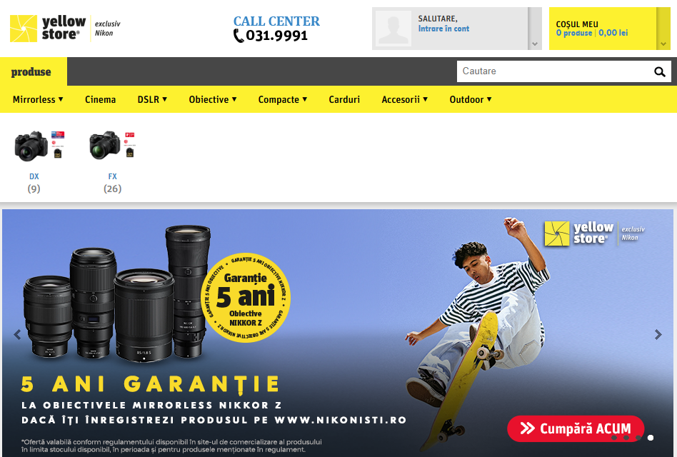 screen magazin online de aparate foto