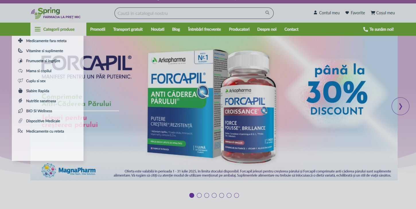 farmacia la pret mic online