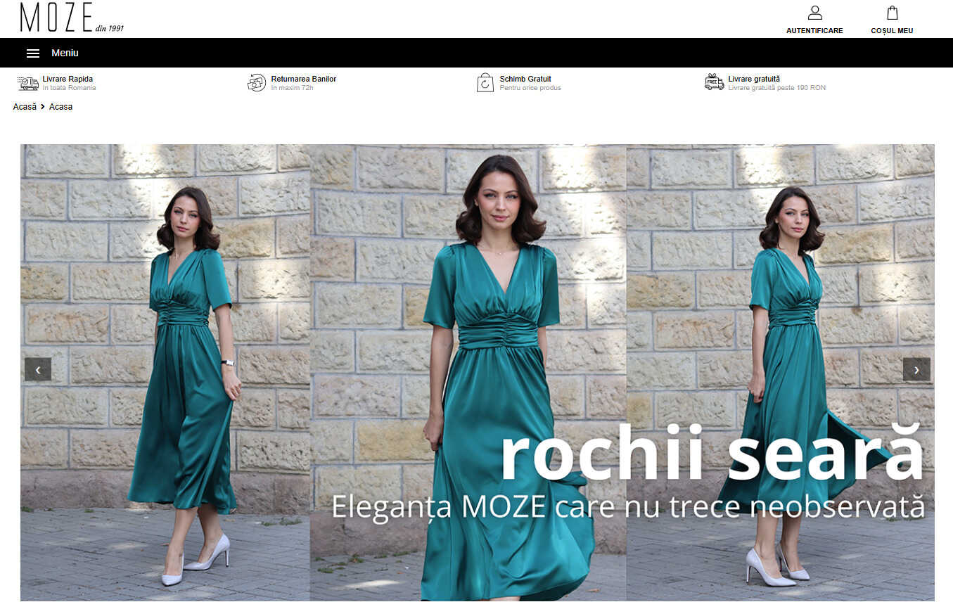 screen magazin online de rochii