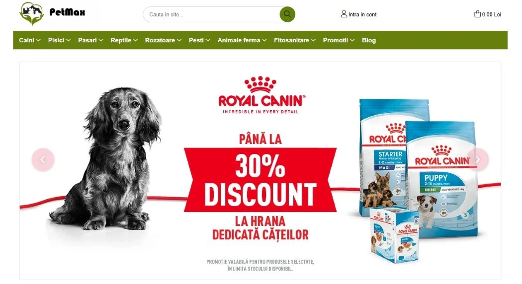 screen magazin online pentru animale