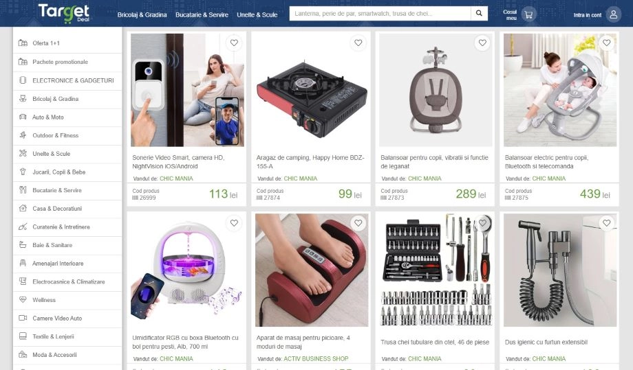 screen magazin online electrocasnice și accesorii