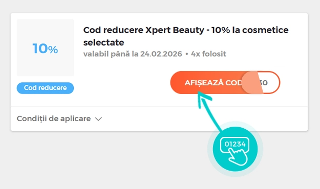 Exemplu cod reducere Xpert Beauty