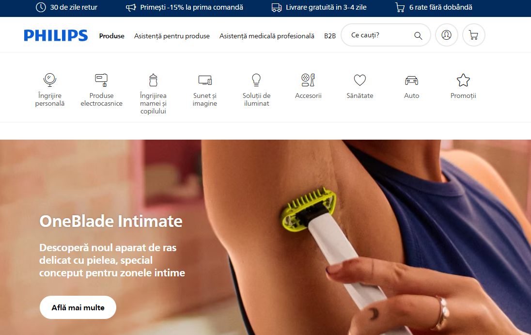 screen magazin online articole îngrijire și electrocasnice