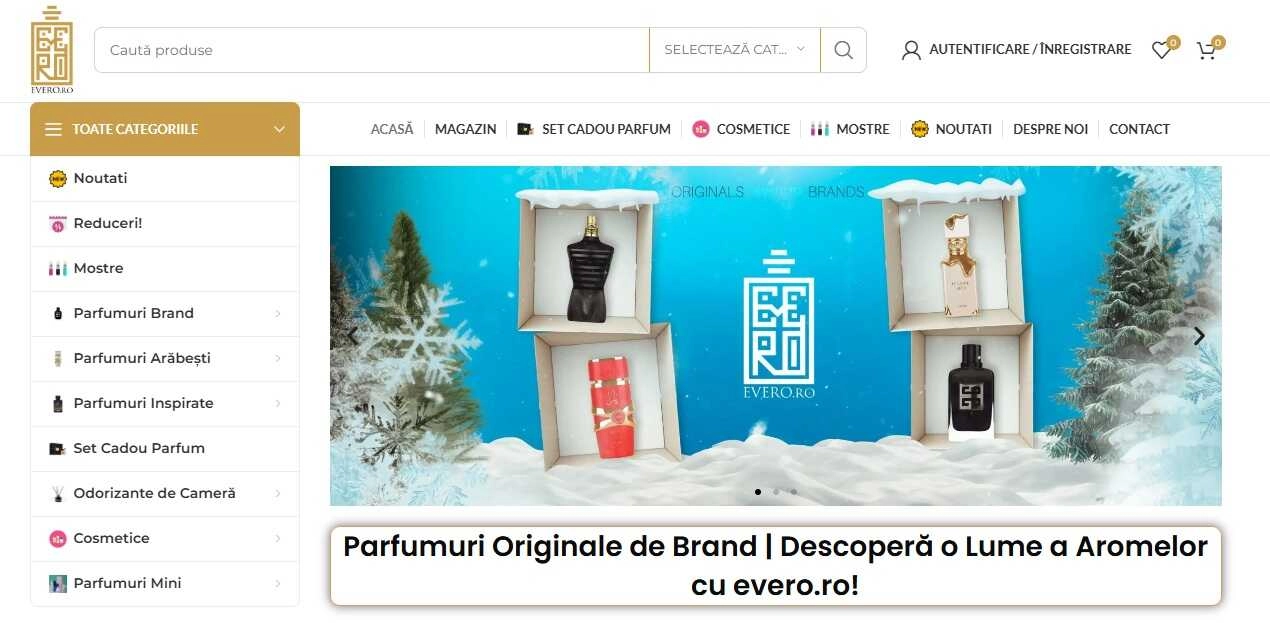 screen magazin online parfumuri și cosmetice