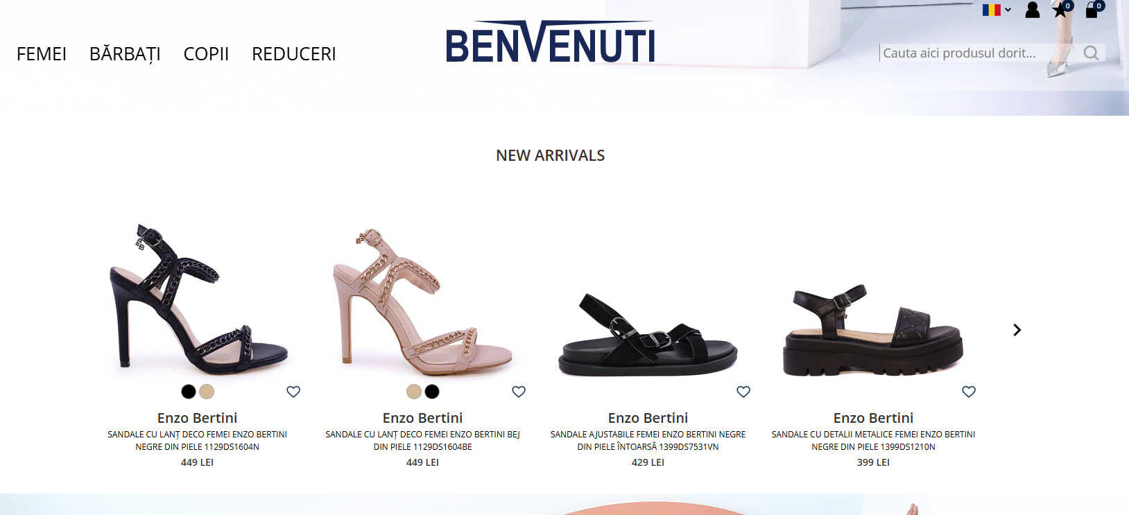 benvenuti posete fashion