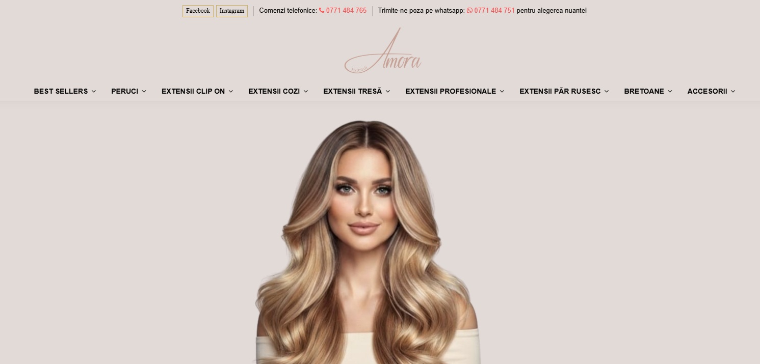 screen magazin online extensii păr