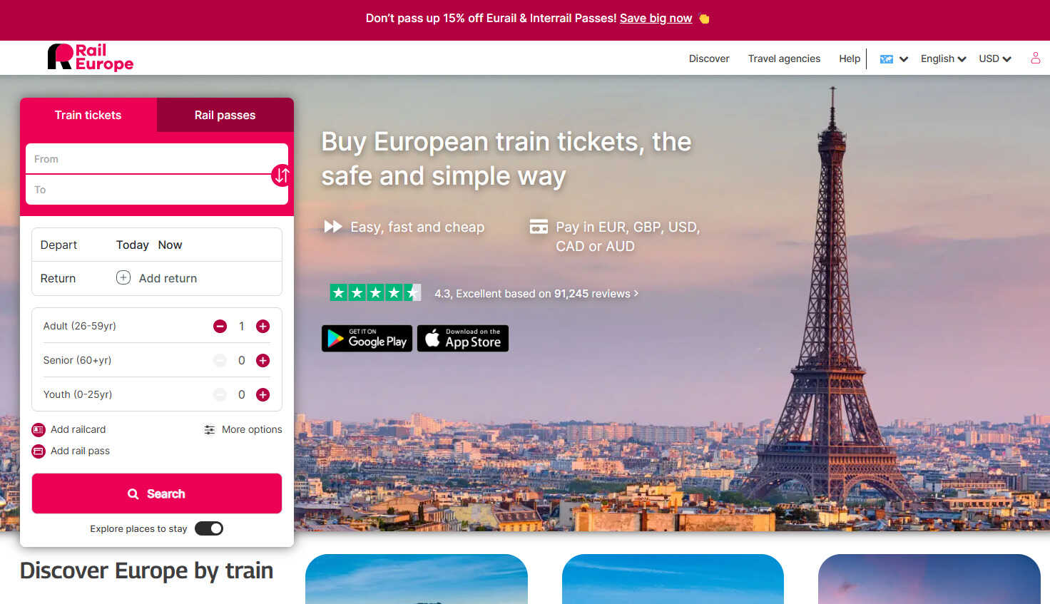 raileurope voucher