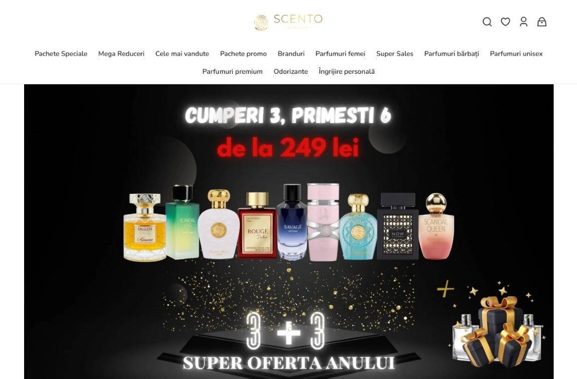 screen magazin online parfumuri arăbesti și franțuzești