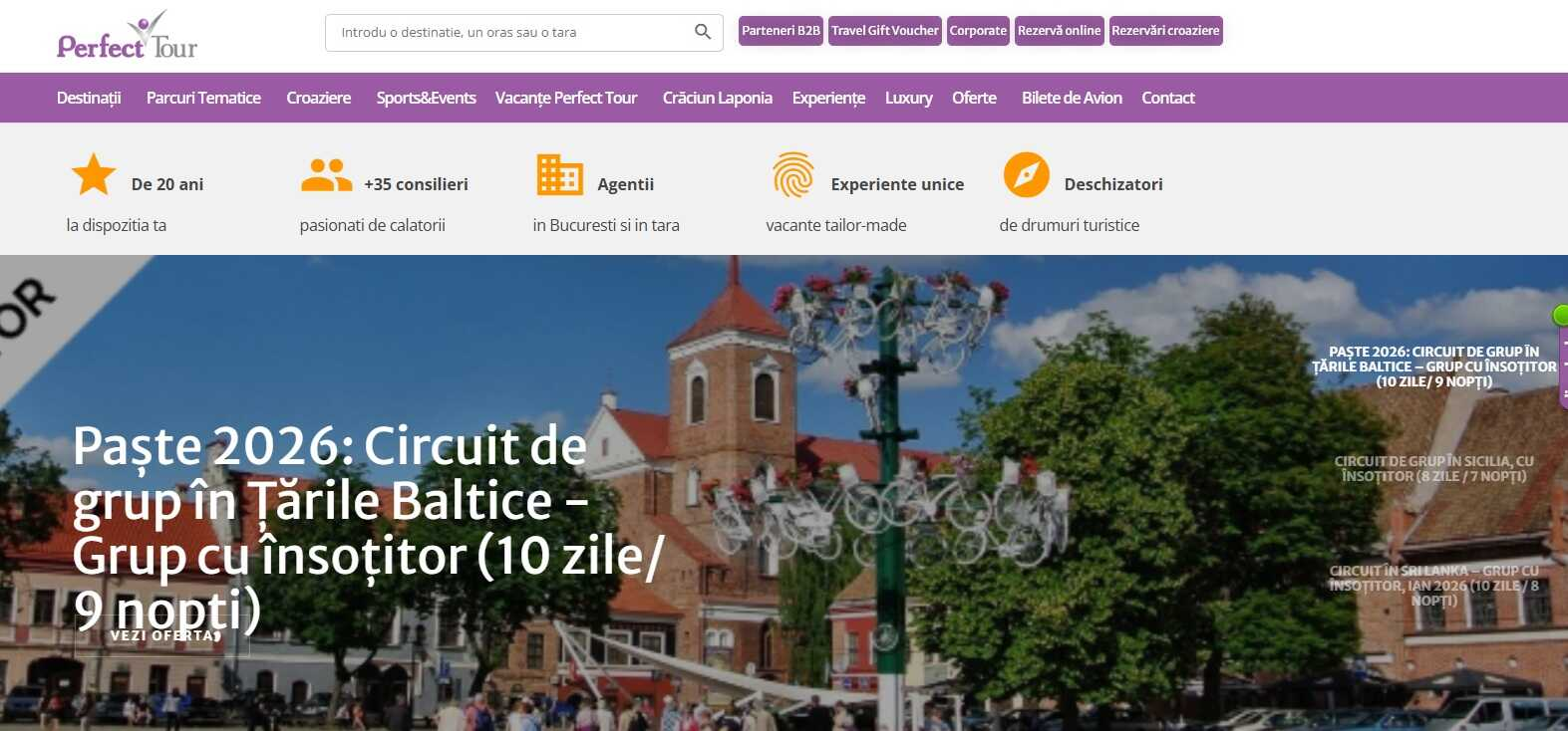 screen platforma online calatorii