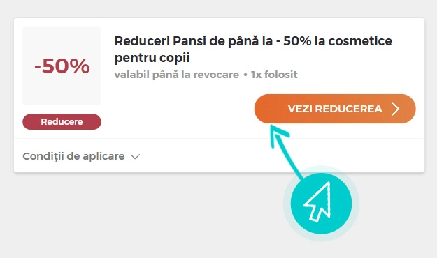 Cum se utilizează cod reducere Pansi