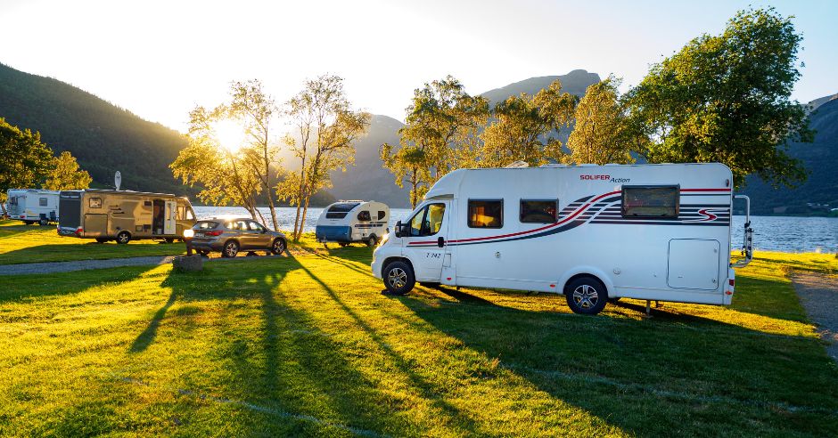 autorulota in camping